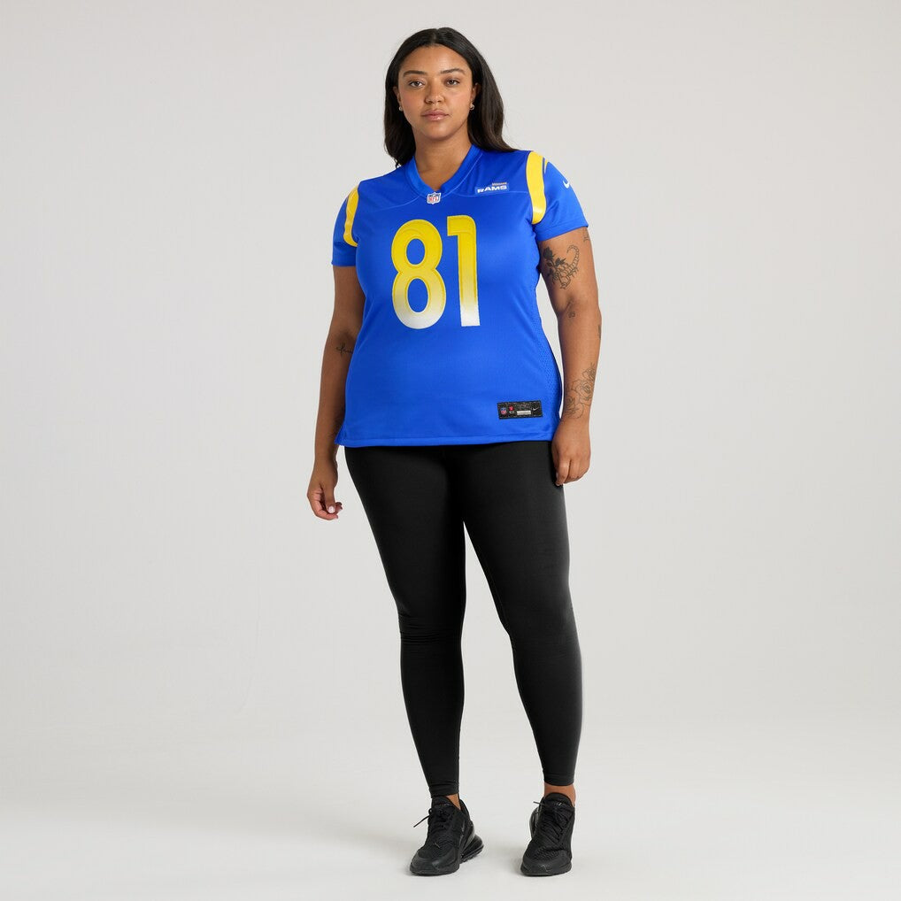 Torry Holt  Women's Game Retired Player Jersey - Los Angeles Rams Jerseys