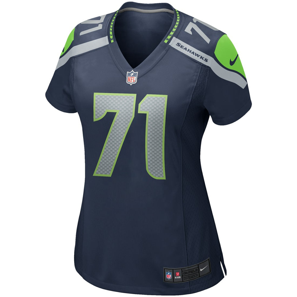 Walter Jones  Women's Game Retired Player Jersey - Seattle Seahawks Jerseys