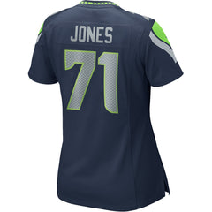 Walter Jones  Women's Game Retired Player Jersey - Seattle Seahawks Jerseys