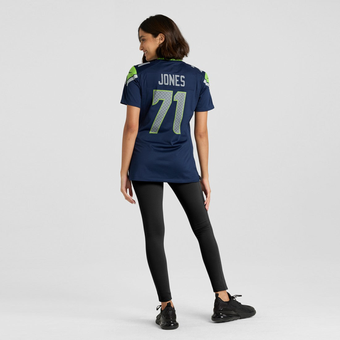 Walter Jones  Women's Game Retired Player Jersey - Seattle Seahawks Jerseys