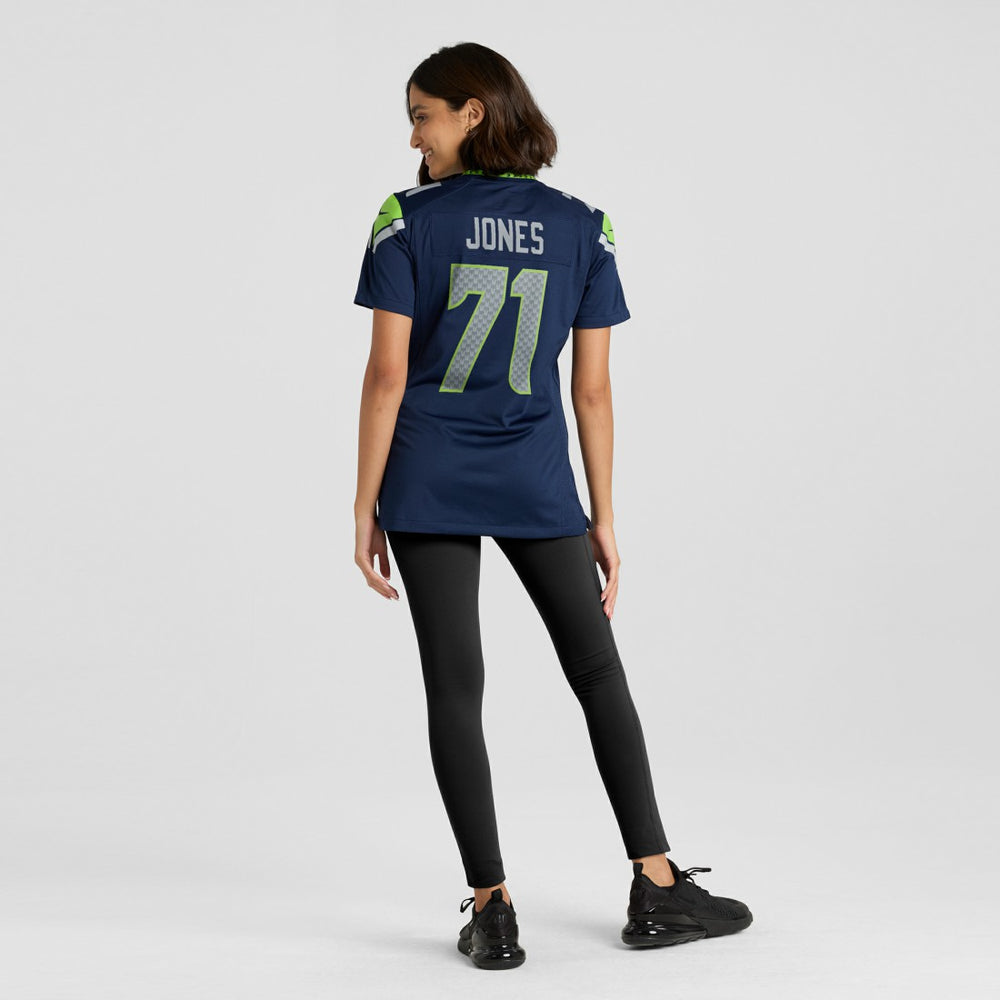 Walter Jones  Women's Game Retired Player Jersey - Seattle Seahawks Jerseys
