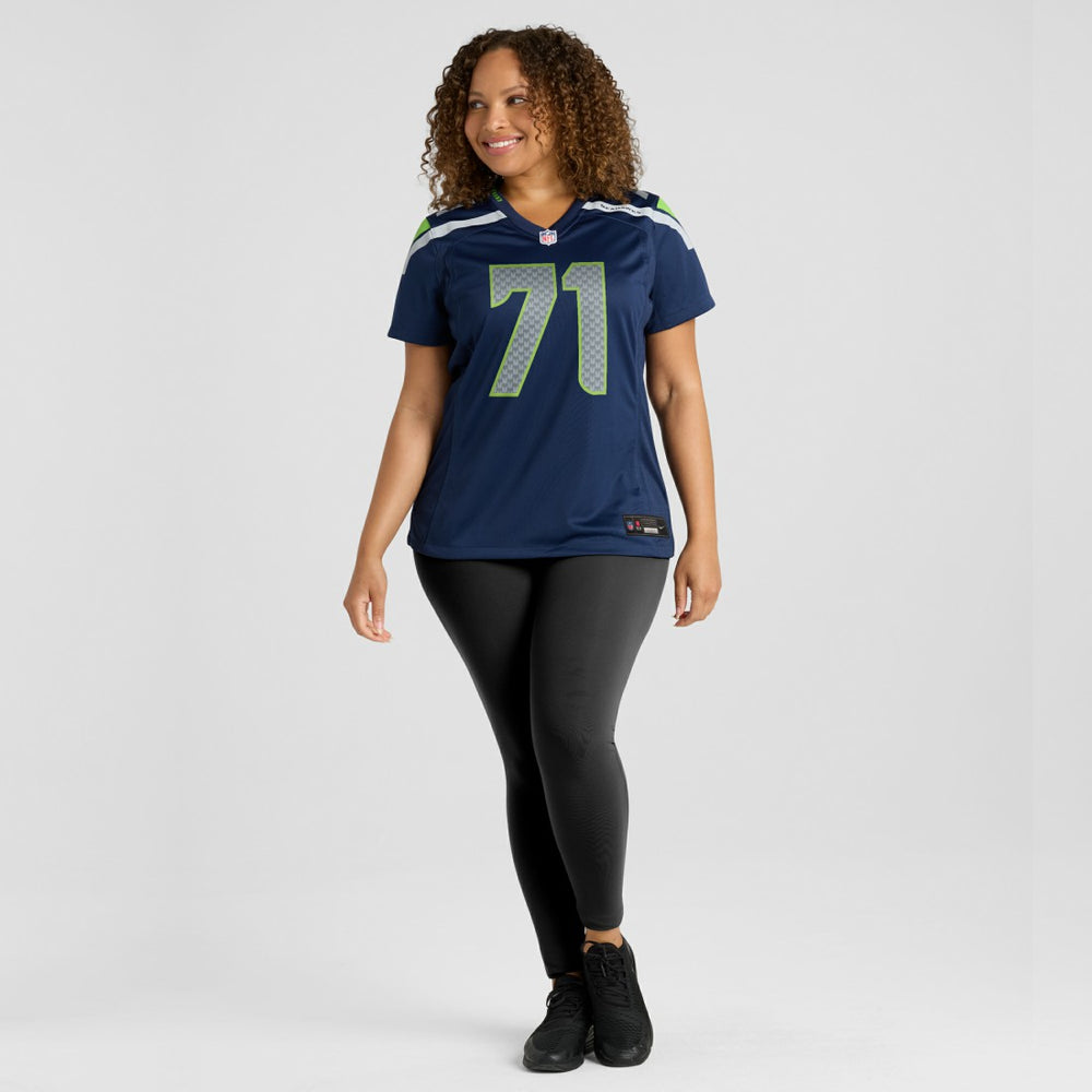 Walter Jones  Women's Game Retired Player Jersey - Seattle Seahawks Jerseys