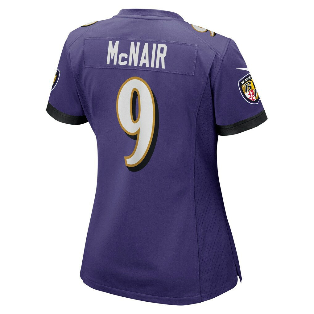Steve McNair  Women's Game Retired Player Jersey - Baltimore Ravens Jerseys