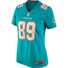 Nat Moore  Women's Game Retired Player Jersey - Miami Dolphins Jerseys