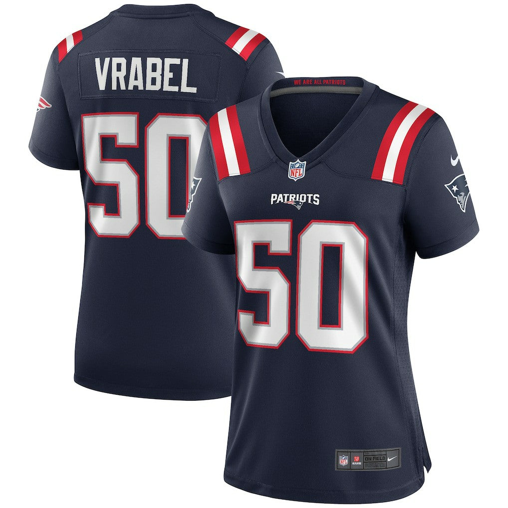 Mike Vrabel  Women's Game Retired Player Jersey - New England Patriots Jerseys