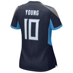 Vince Young  Women's Game Retired Player Jersey - Tennessee Titans Jerseys