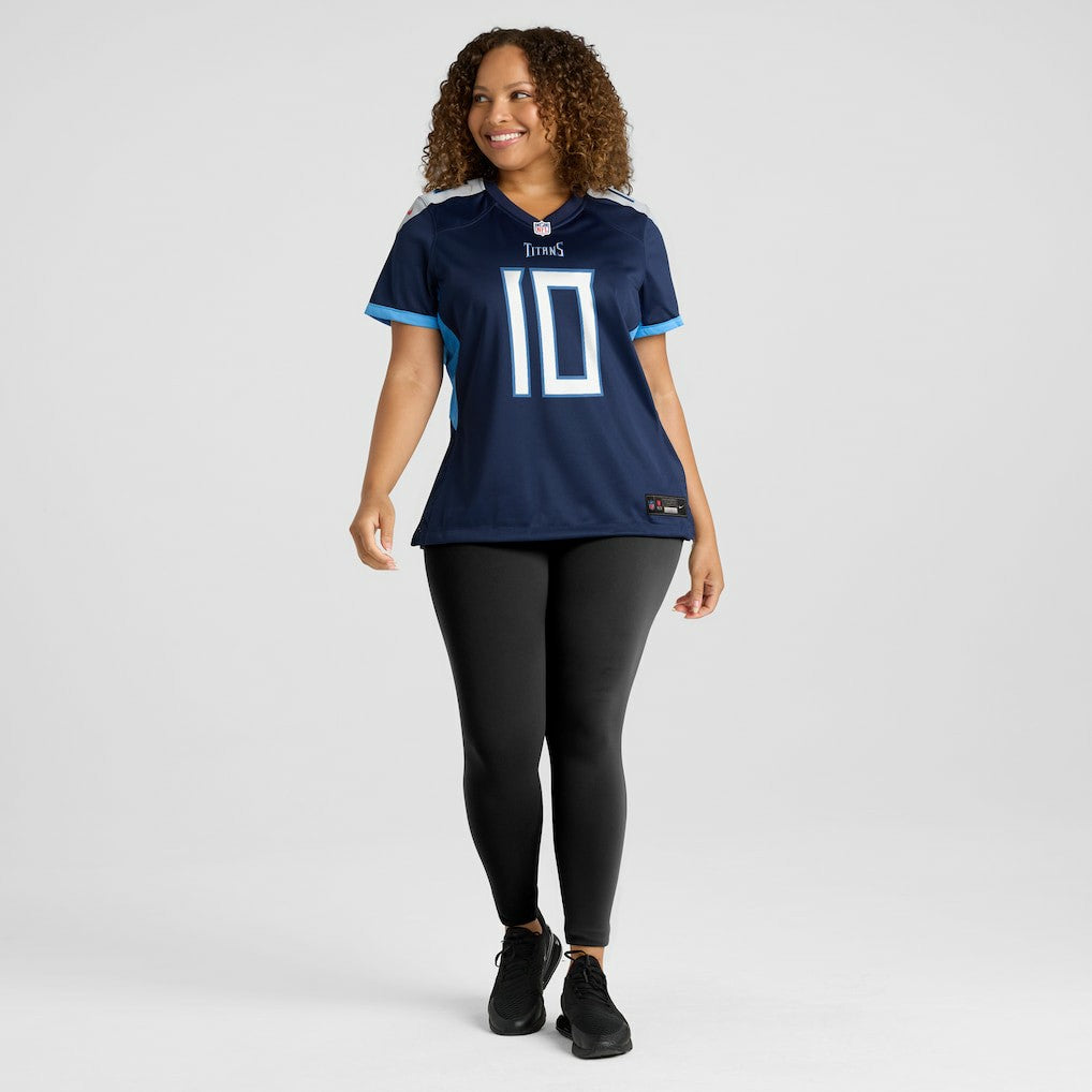 Vince Young  Women's Game Retired Player Jersey - Tennessee Titans Jerseys