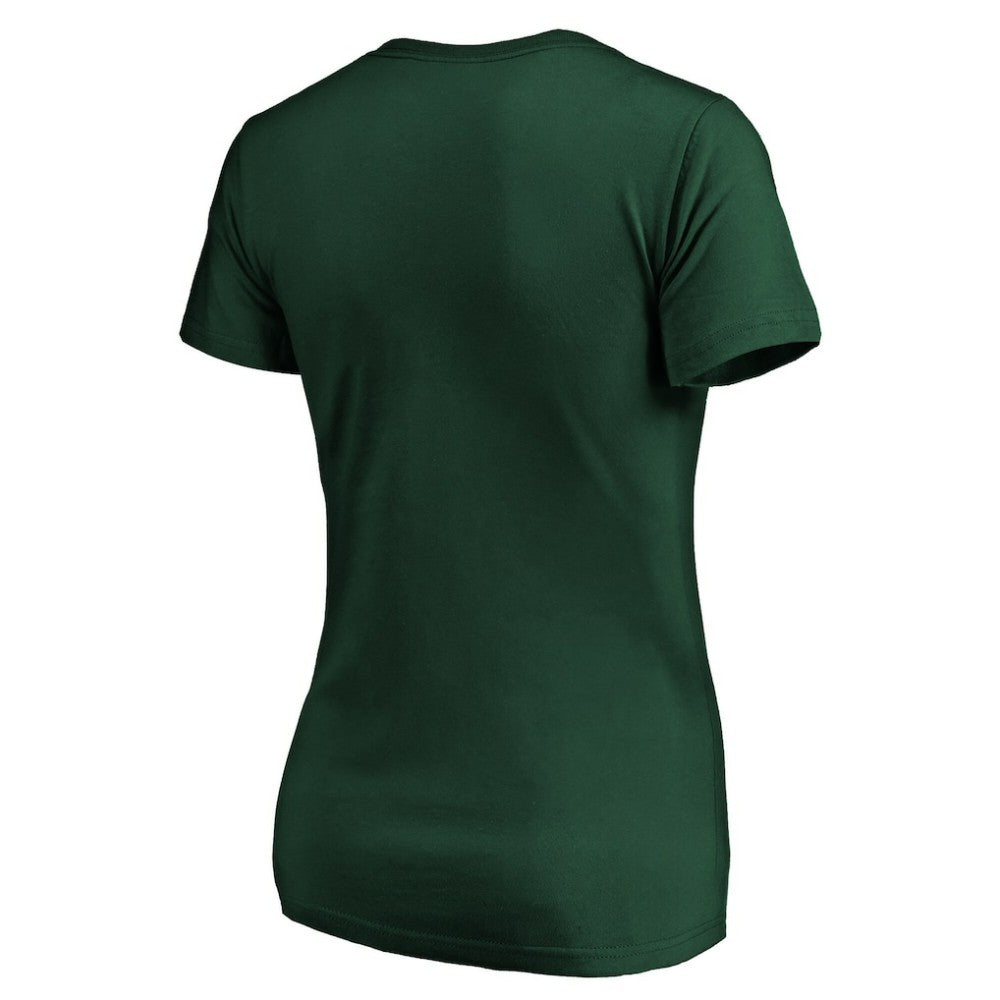 NHL Minnesota Wild Women's Drop the Puck V-Neck T-Shirt