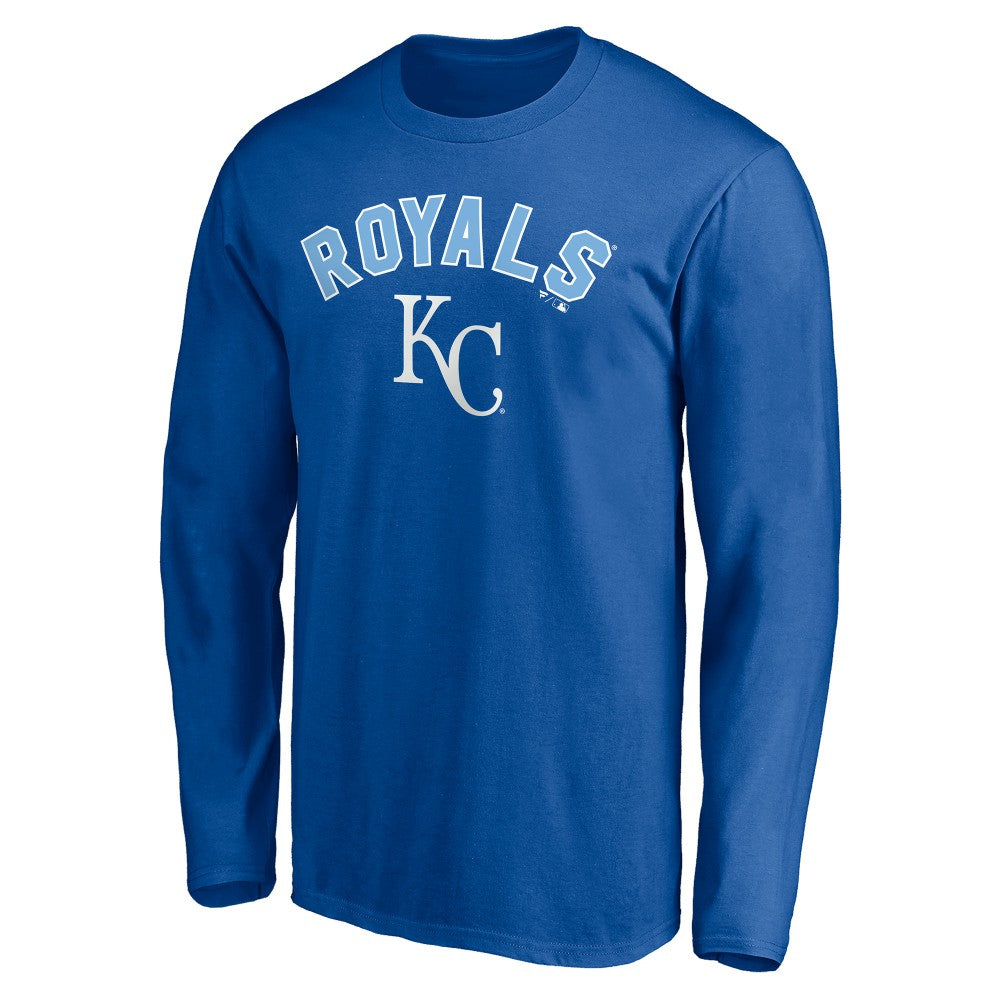 Royal Kansas City Royals Personalized Winning Streak Name & Number Long Sleeve T-Shirt