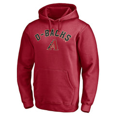Red Arizona Diamondbacks Personalized Winning Streak Name & Number Pullover Hoodie