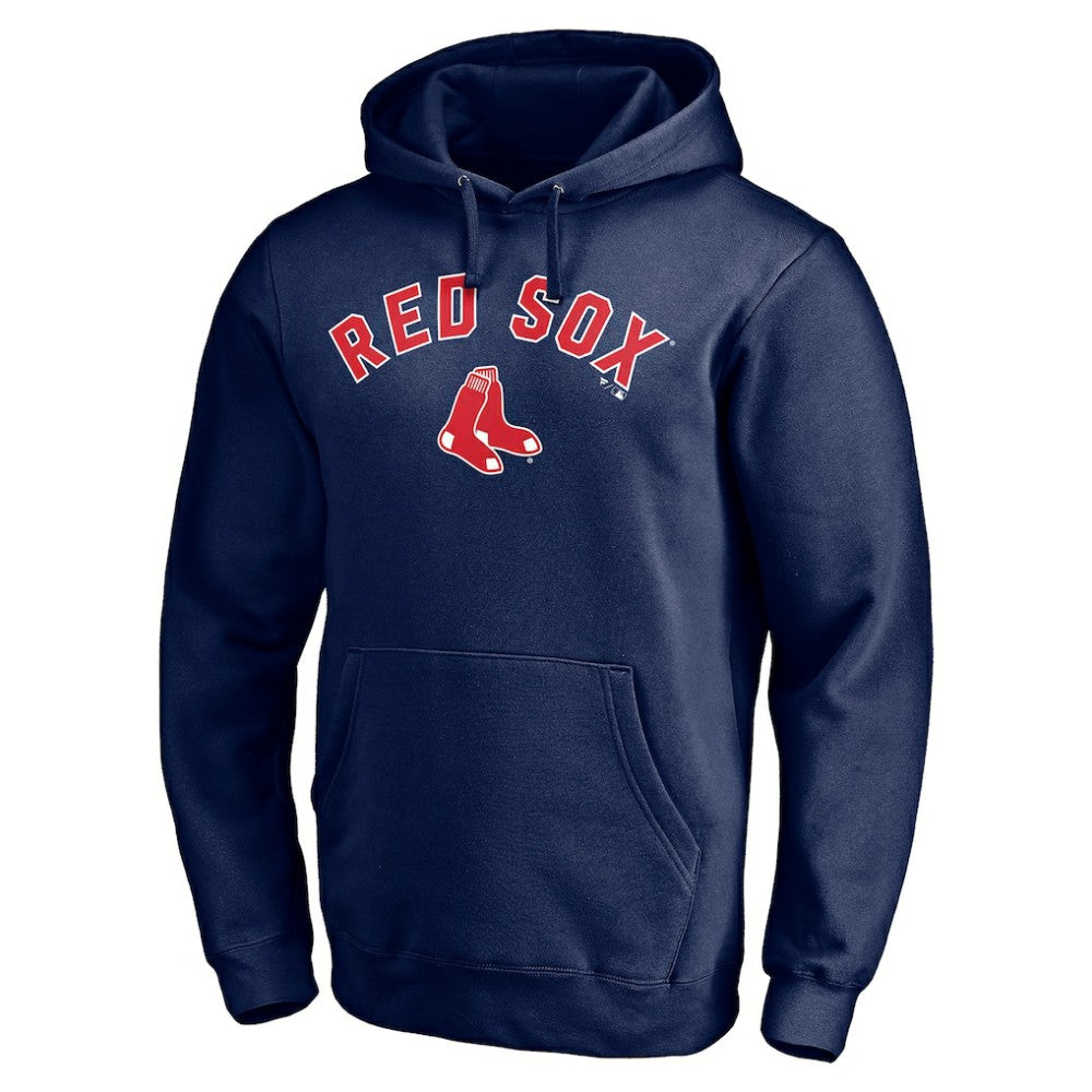 Navy Boston Red Sox Personalized Winning Streak Name & Number Pullover Hoodie