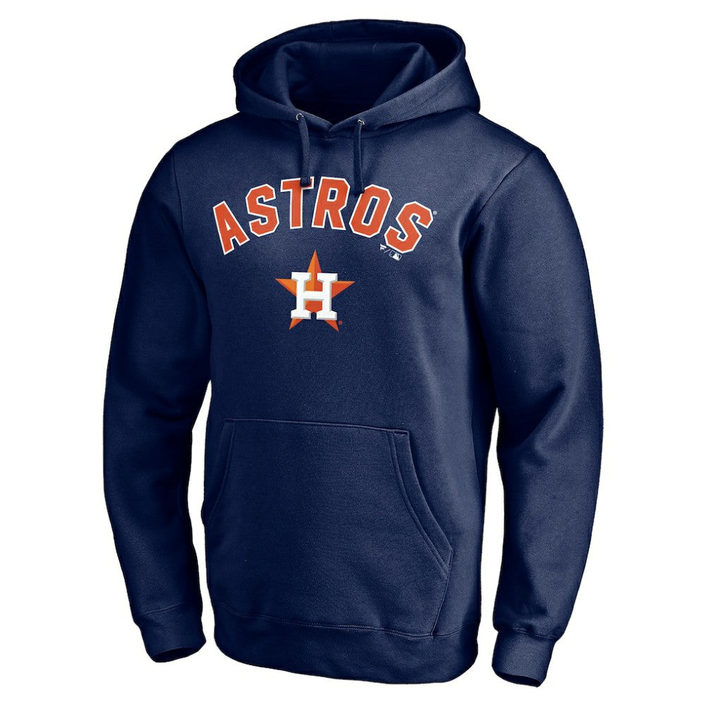 Navy Houston Astros Personalized Winning Streak Name & Number Pullover Hoodie