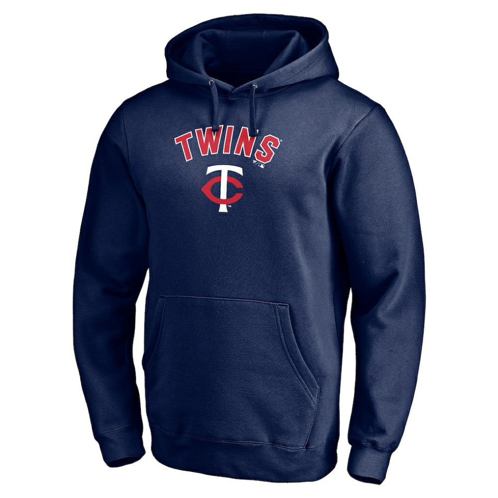 Navy Minnesota Twins Personalized Winning Streak Name & Number Pullover Hoodie