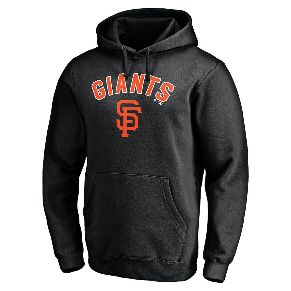 Black San Francisco Giants Personalized Winning Streak Name & Number Pullover Hoodie