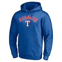 Royal Texas Rangers Personalized Winning Streak Name & Number Pullover Hoodie