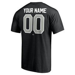 Black Chicago White Sox Personalized Team Winning Streak Name & Number T-Shirt