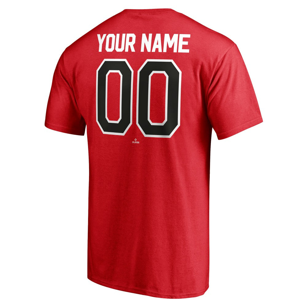 Red Cincinnati Reds Personalized Team Winning Streak Name & Number T-Shirt