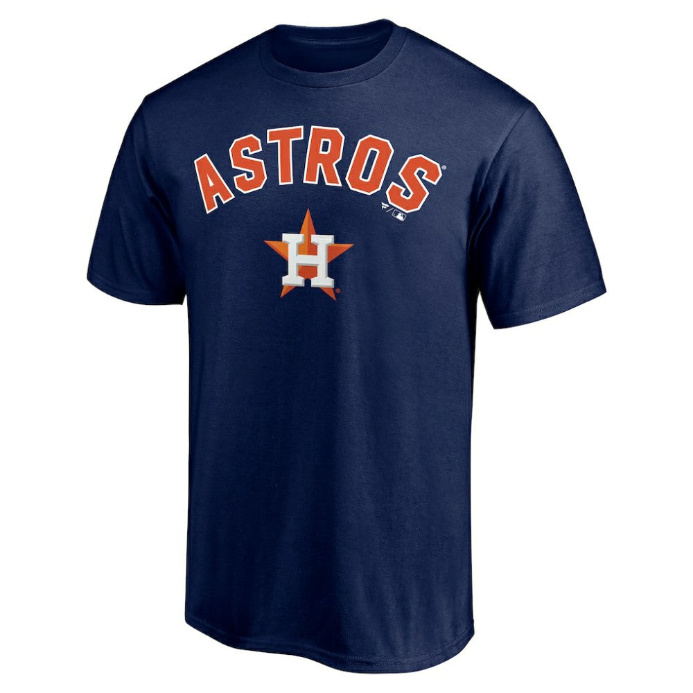 Navy Houston Astros Personalized Team Winning Streak Name & Number T-Shirt