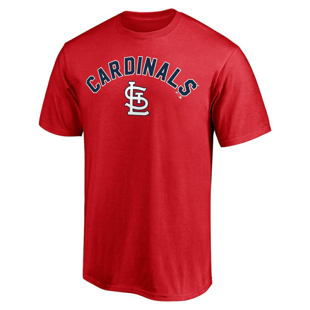 Red St. Louis Cardinals Personalized Team Winning Streak Name & Number T-Shirt