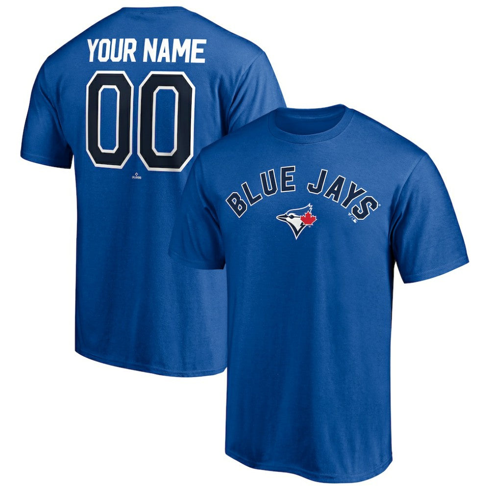 Royal Toronto Blue Jays Personalized Team Winning Streak Name & Number T-Shirt