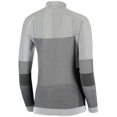 Gray Chicago Cubs Levelwear Women's Verse Asymmetrical Raglan Tri-Blend Quarter-Zip Jacket