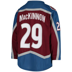 NHL Nathan MacKinnon Colorado Avalanche Youth Home Replica Player Jersey