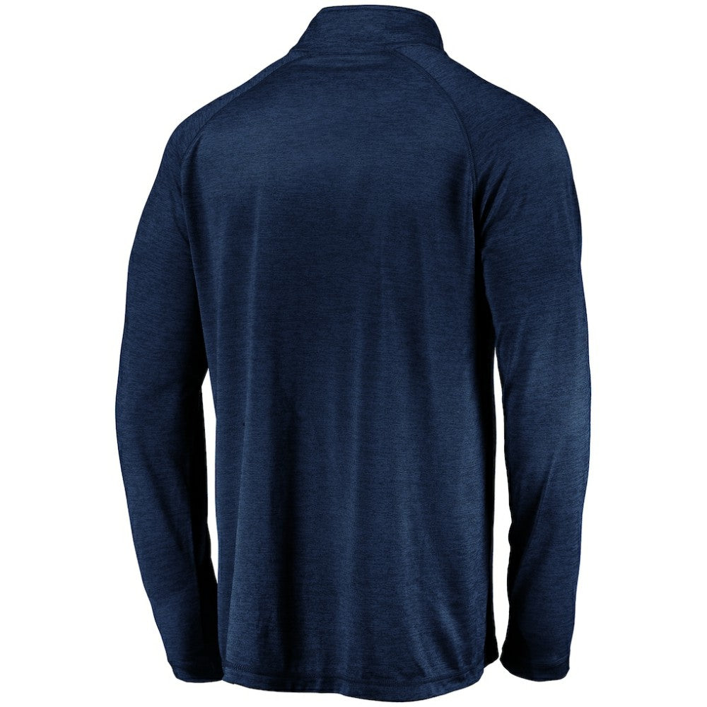 NHL Seattle Kraken Fanatics Primary Logo Quarter-Zip Pullover Fleece Jacket