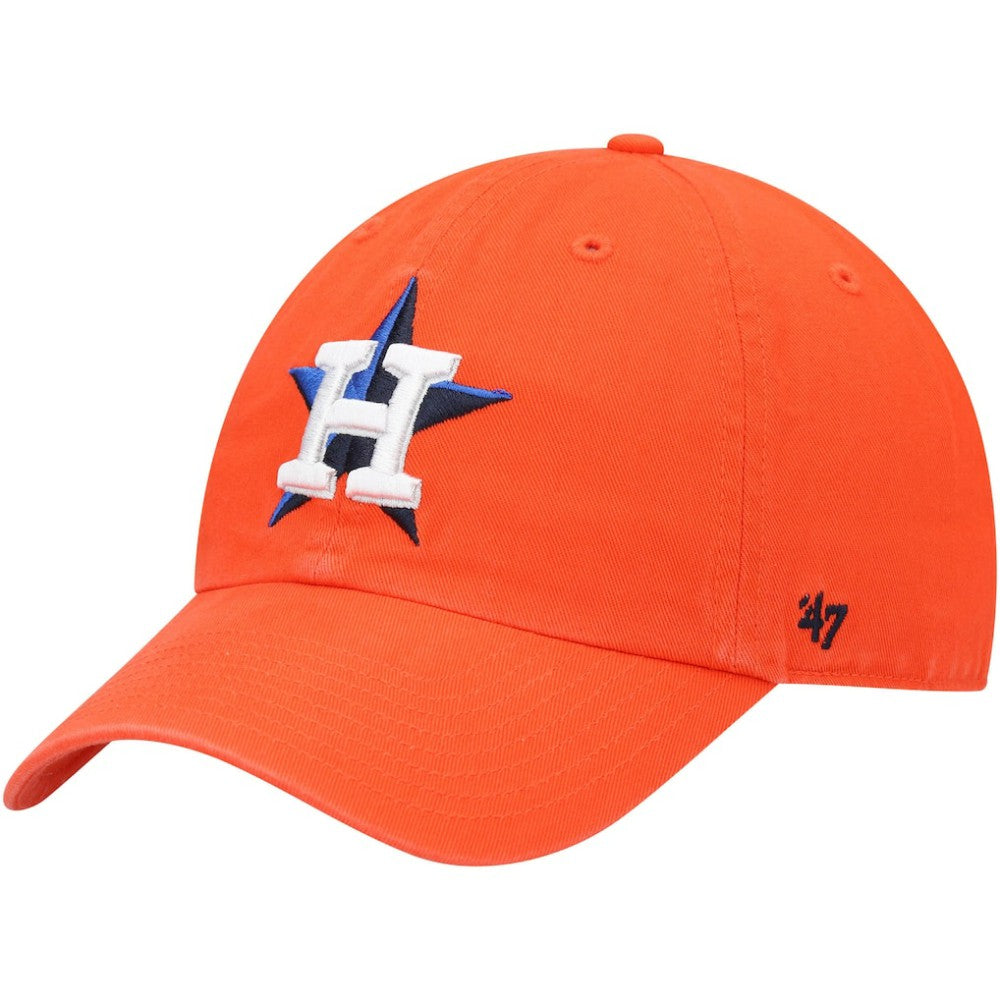Orange Houston Astros '47 Clean Up Adjustable Hat