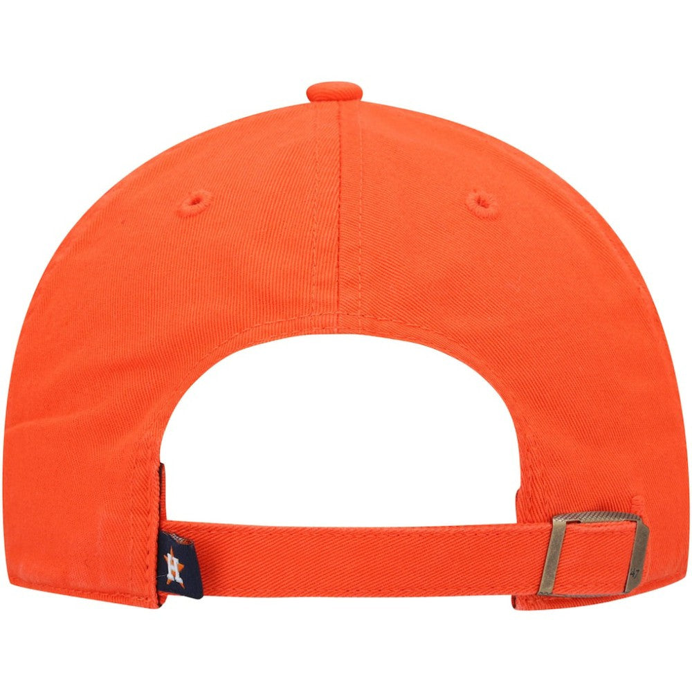 Orange Houston Astros '47 Clean Up Adjustable Hat