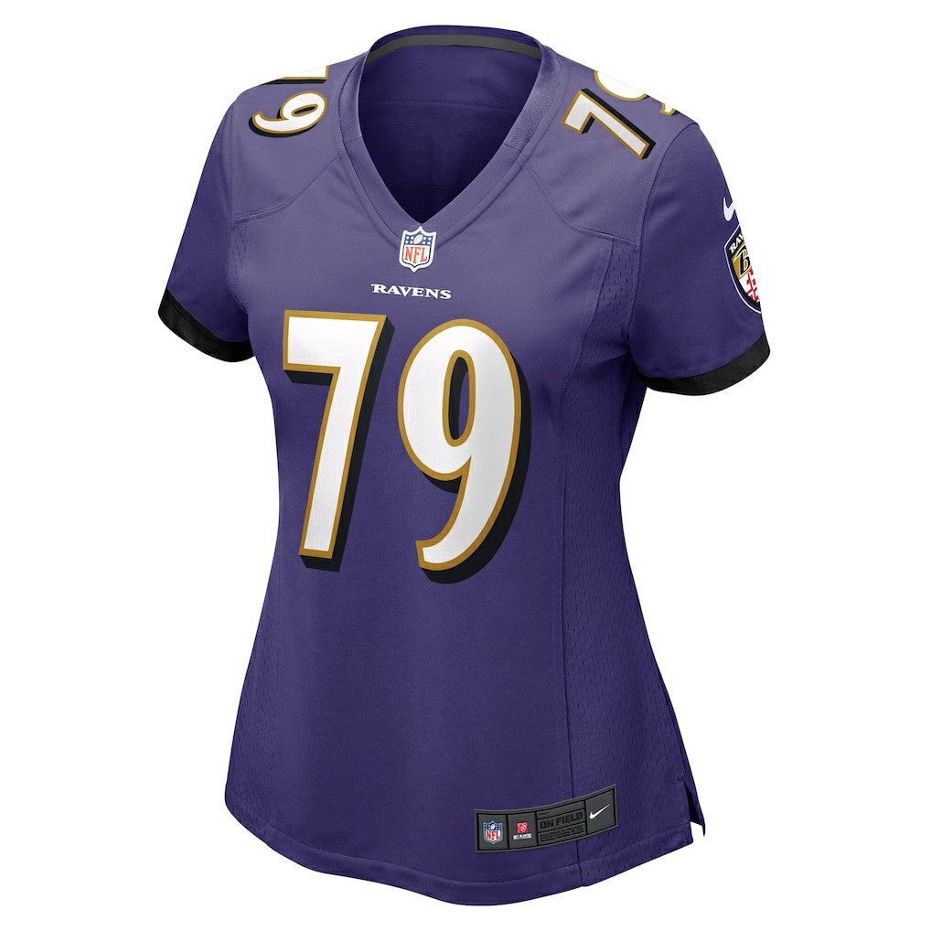 Ronnie Stanley  Women's Game Jersey - Baltimore Ravens Jerseys