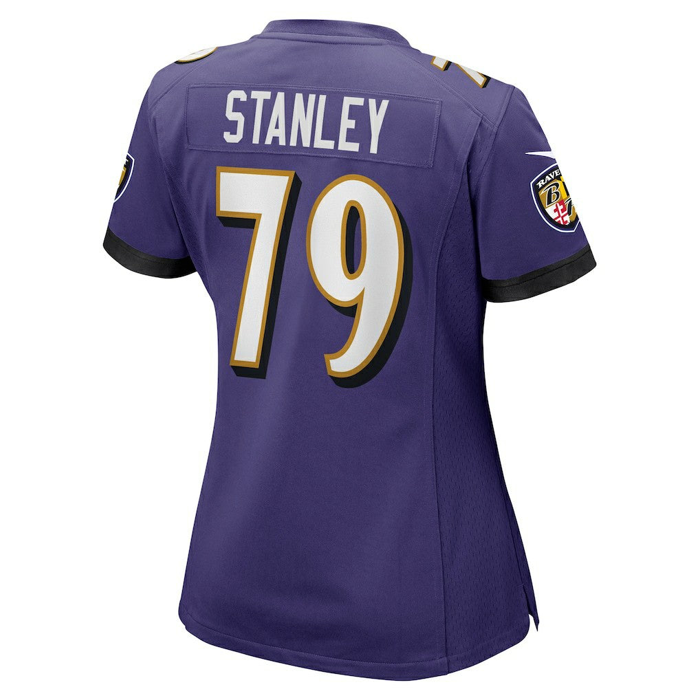 Ronnie Stanley  Women's Game Jersey - Baltimore Ravens Jerseys