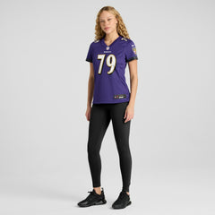 Ronnie Stanley  Women's Game Jersey - Baltimore Ravens Jerseys