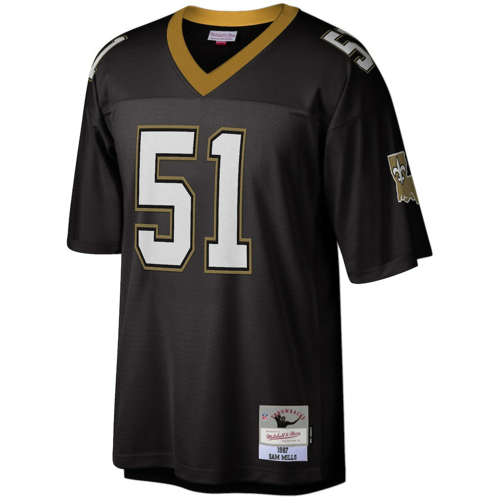 Sam Mills  Legacy Replica Jersey - New Orleans Saints Jerseys
