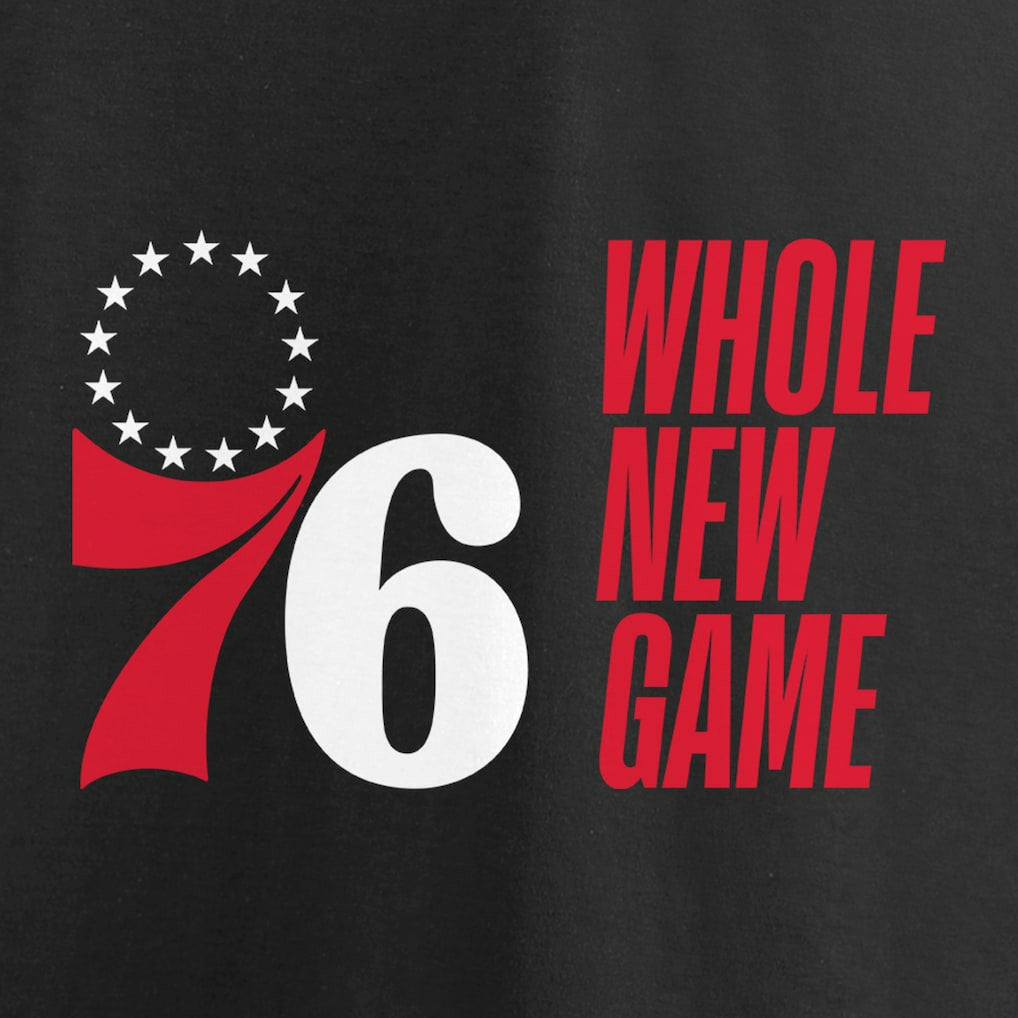 Philadelphia 76ers Whole New Game Team T-Shirt