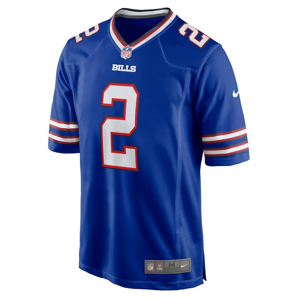 Tyler Bass  Game Player Jersey - Buffalo Bills Jerseys