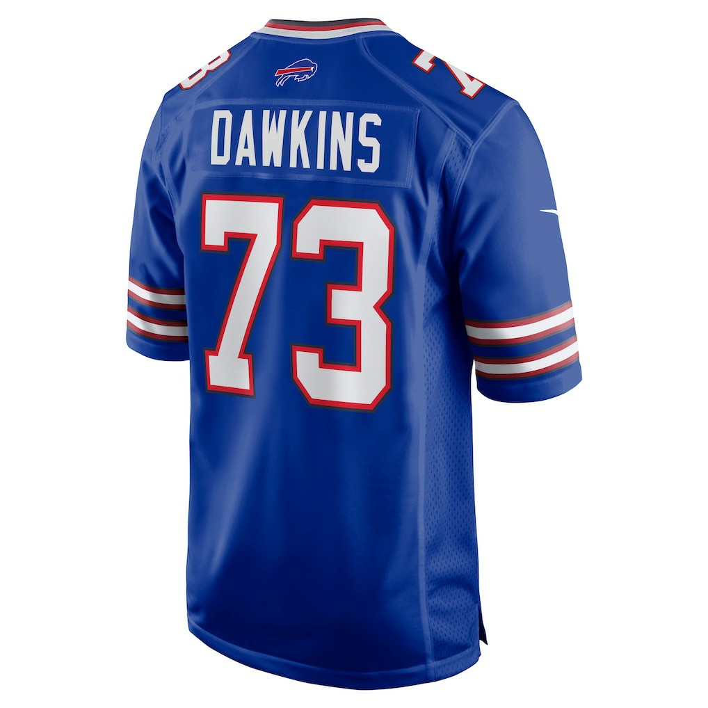 Dion Dawkins  Game Player Jersey - Buffalo Bills Jerseys