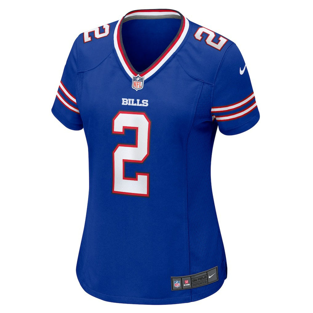Tyler Bass  Women's Game Jersey - Buffalo Bills Jerseys