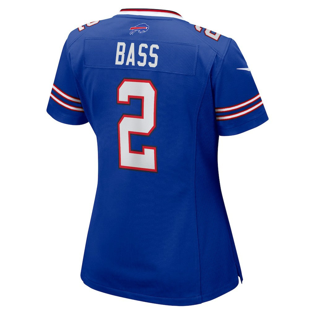 Tyler Bass  Women's Game Jersey - Buffalo Bills Jerseys