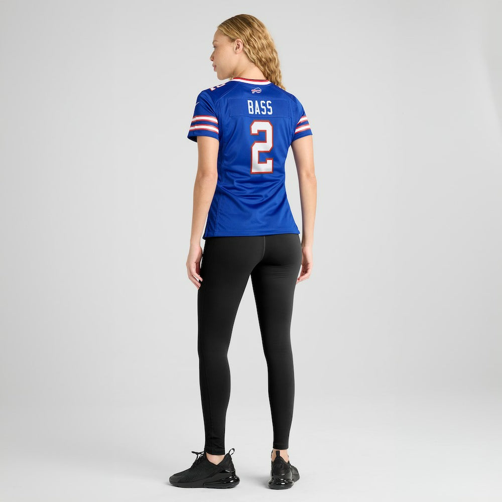 Tyler Bass  Women's Game Jersey - Buffalo Bills Jerseys