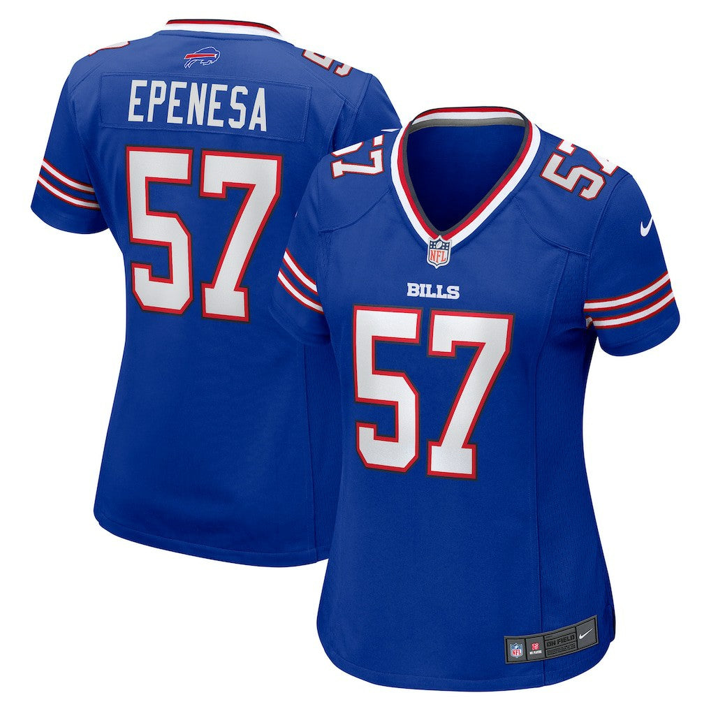 A.J. Epenesa  Women's Game Jersey - Buffalo Bills Jerseys