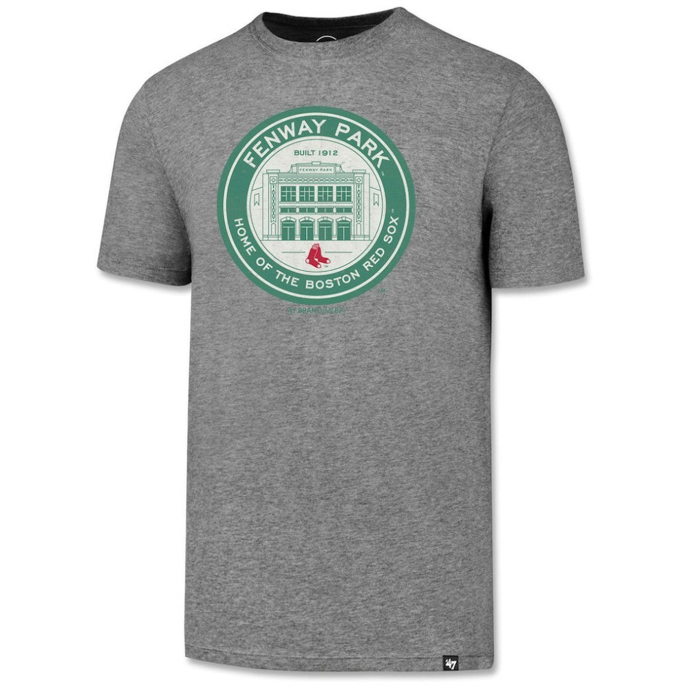 Heather Gray Boston Red Sox '47 Fenway Park Coin Logo Slate Grey T-Shirt