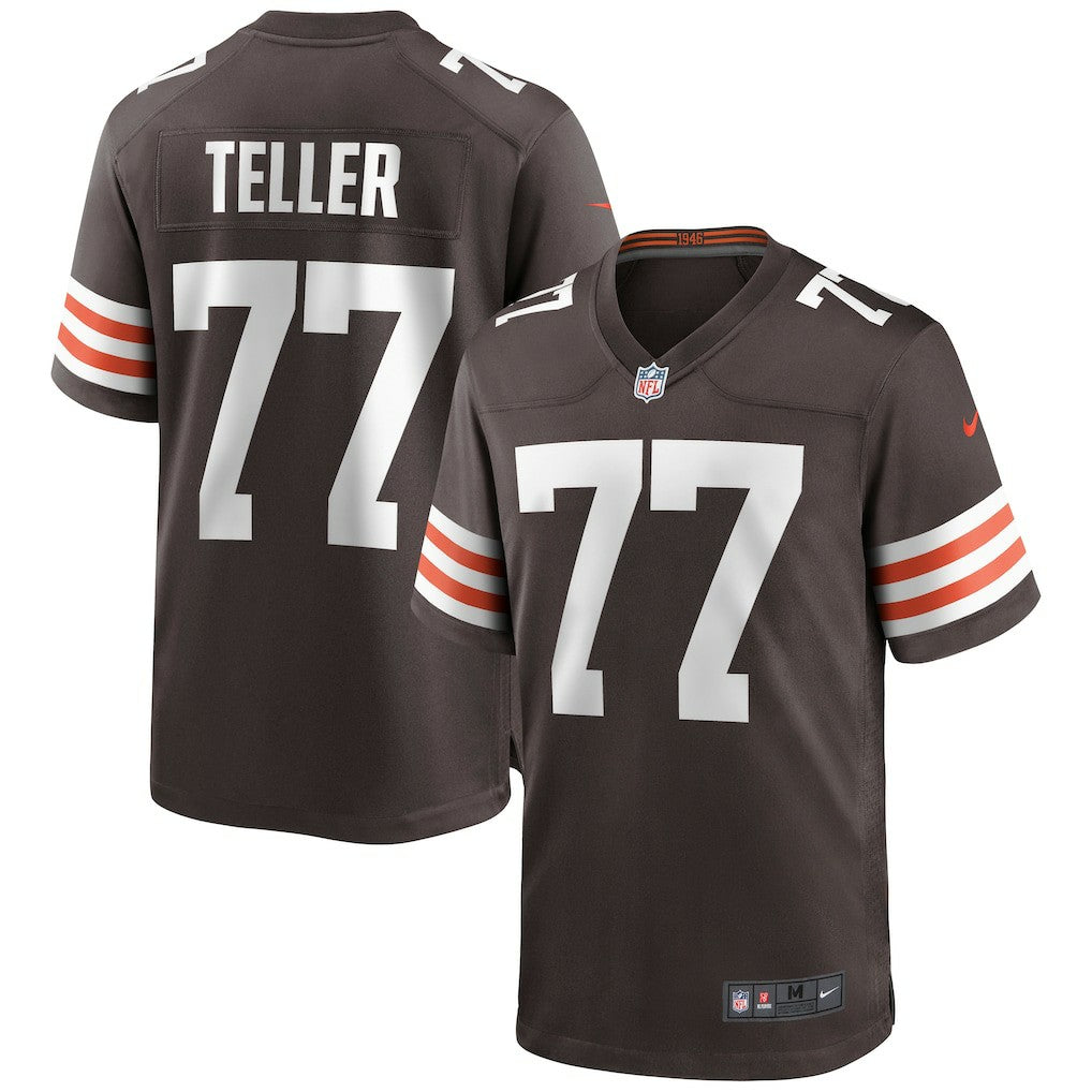 Wyatt Teller  Game Jersey - Cleveland Browns Jerseys