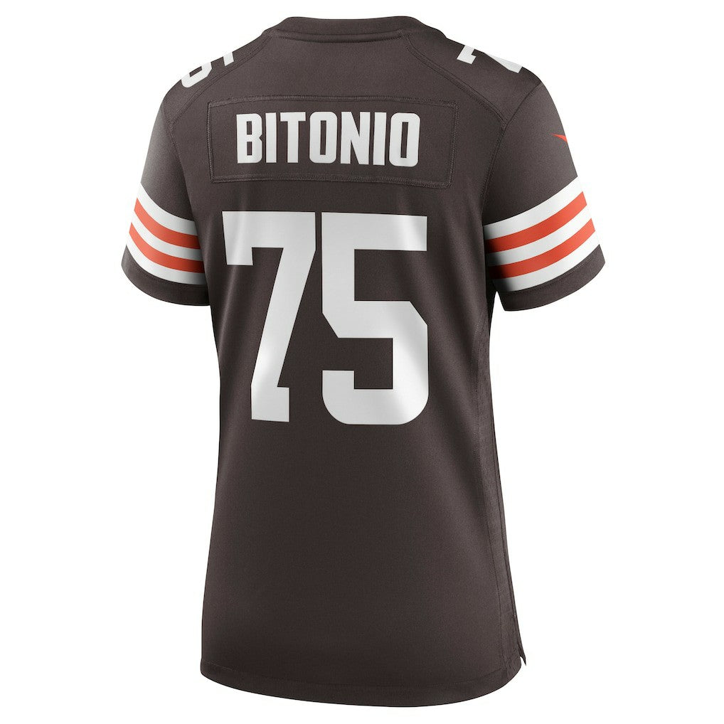 Joel Bitonio  Women's Game Jersey - Cleveland Browns Jerseys