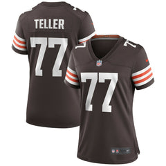 Wyatt Teller  Women's Game Jersey - Cleveland Browns Jerseys