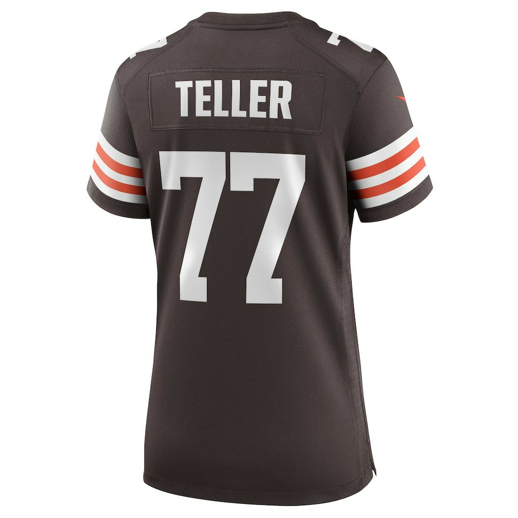 Wyatt Teller  Women's Game Jersey - Cleveland Browns Jerseys