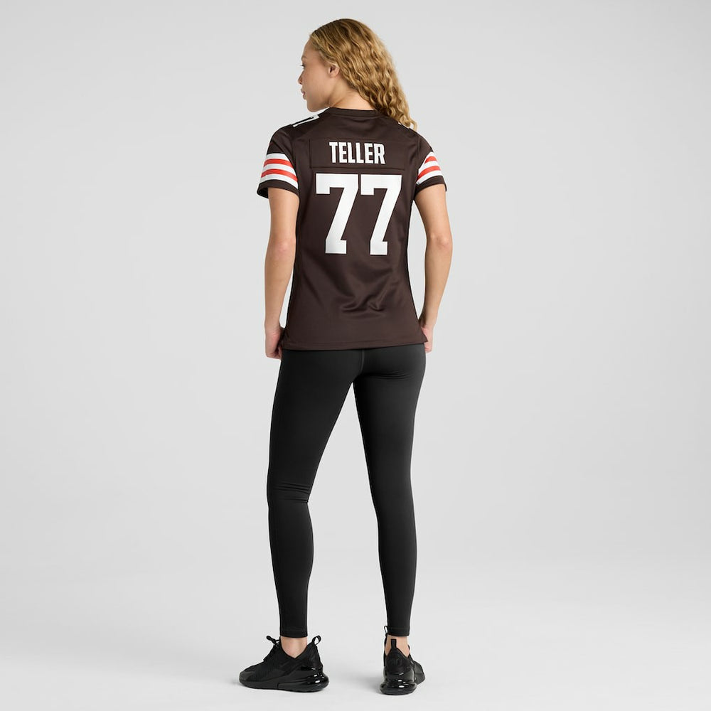 Wyatt Teller  Women's Game Jersey - Cleveland Browns Jerseys