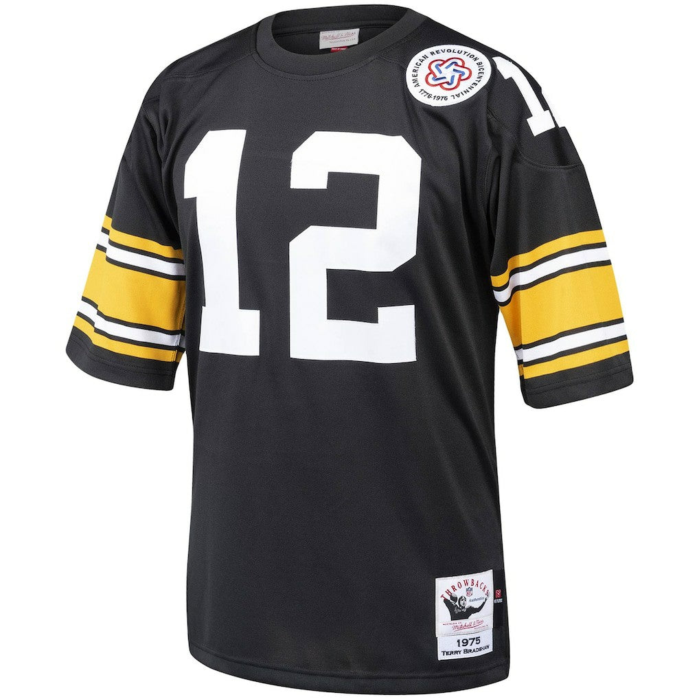 Terry Bradshaw  Authentic Throwback Retired Player Jersey - Pittsburgh Steelers Jerseys