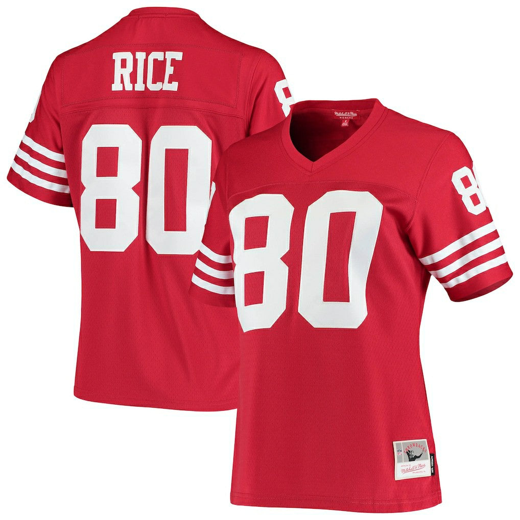 Jerry Rice  Women's 1990 Legacy Replica Jersey - San Francisco 49ers Jerseys