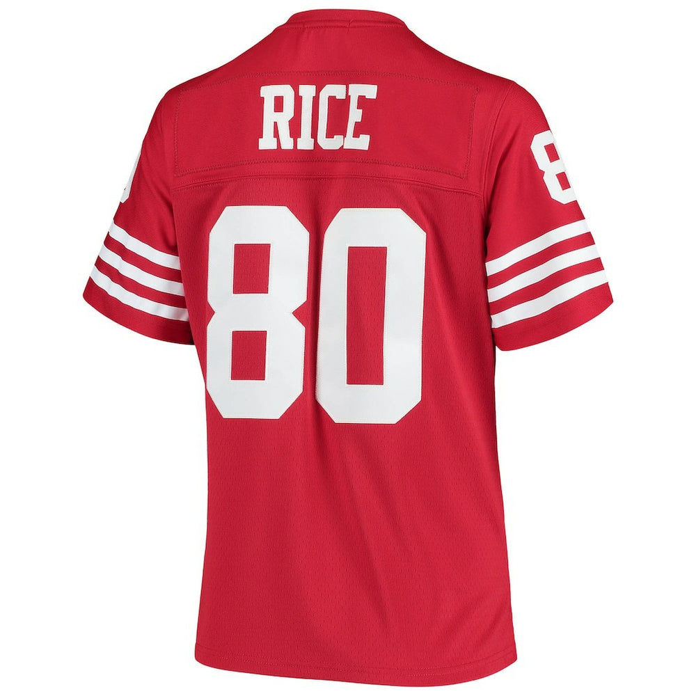Jerry Rice  Women's 1990 Legacy Replica Jersey - San Francisco 49ers Jerseys