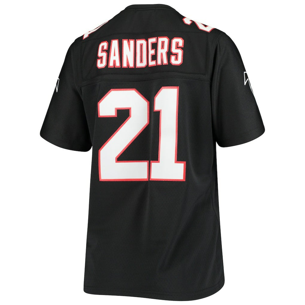 Deion Sanders  Women's Legacy Replica Team Jersey - Atlanta Falcons Jerseys